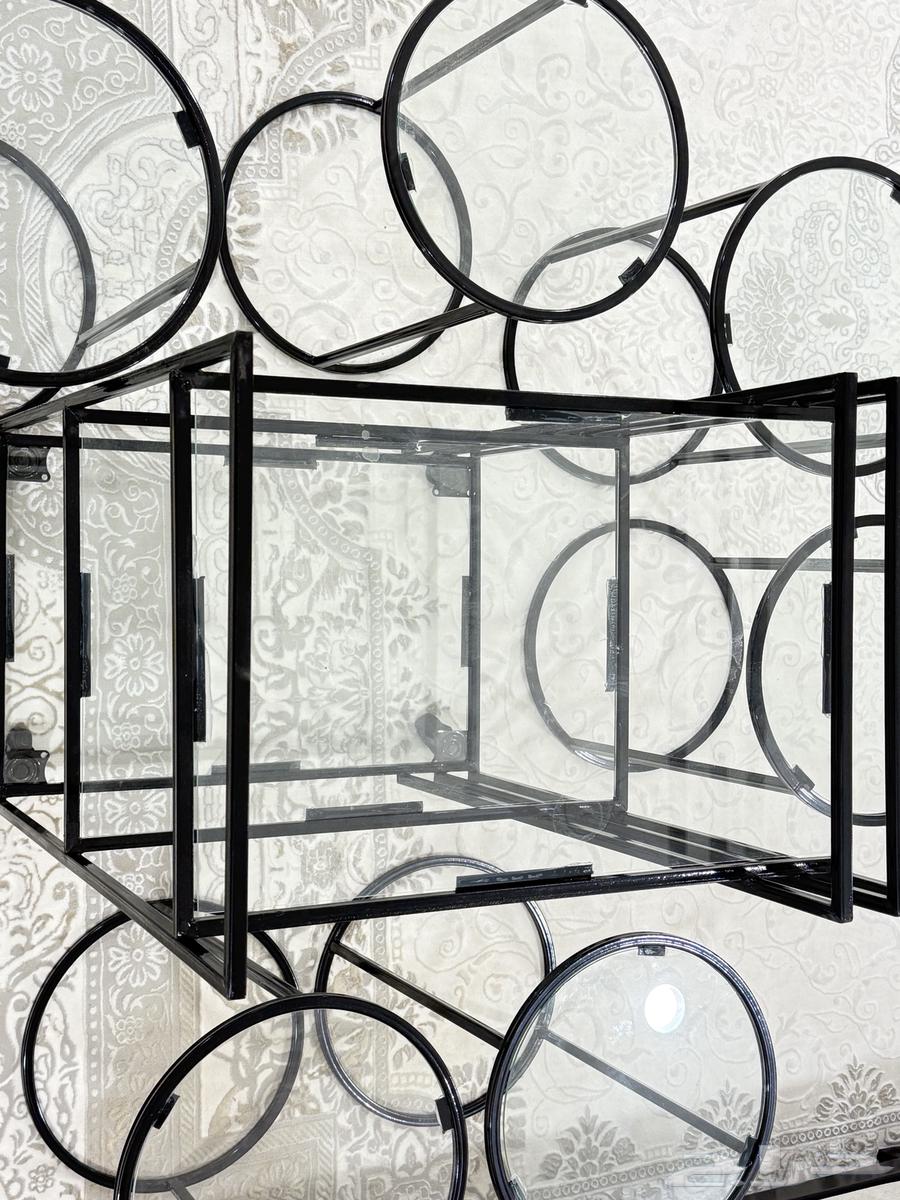 Reception table with six service tables64462458116354113