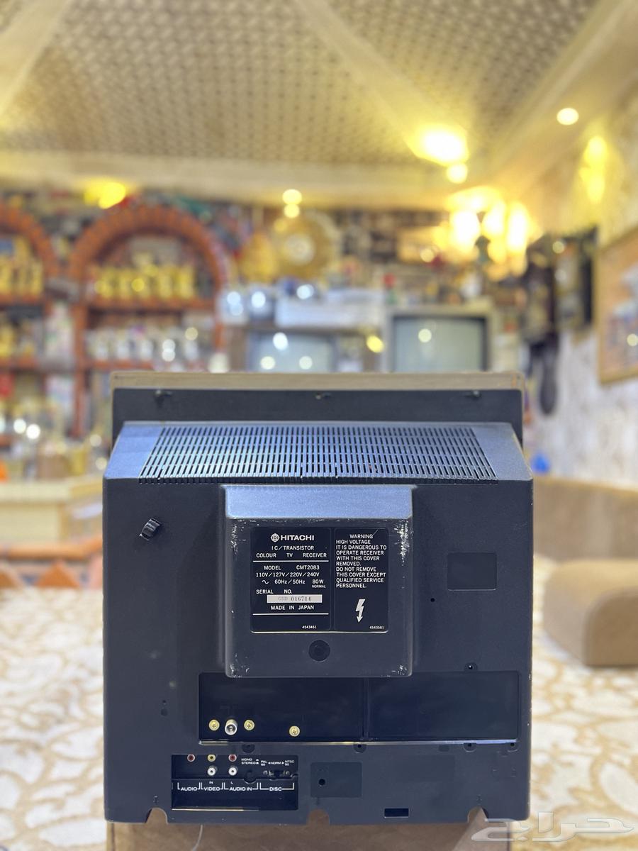 تلفزيون هيتاشي ياباني نادر جدا  قديم تراثي64457240801666114