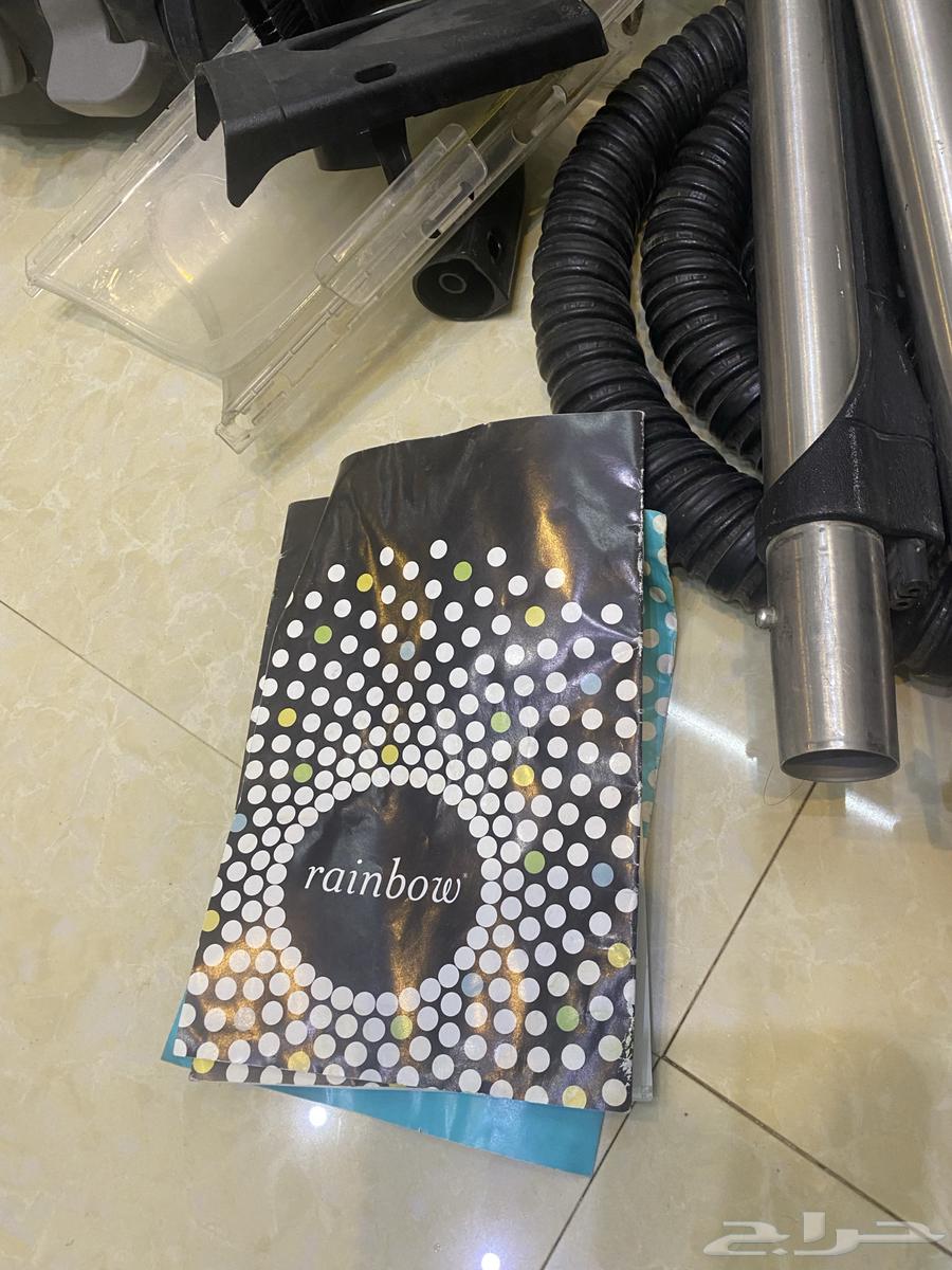 مكنسة ريمبو مستعمله بجميع ملحقاتها مافيها اي عيب64462130900611113