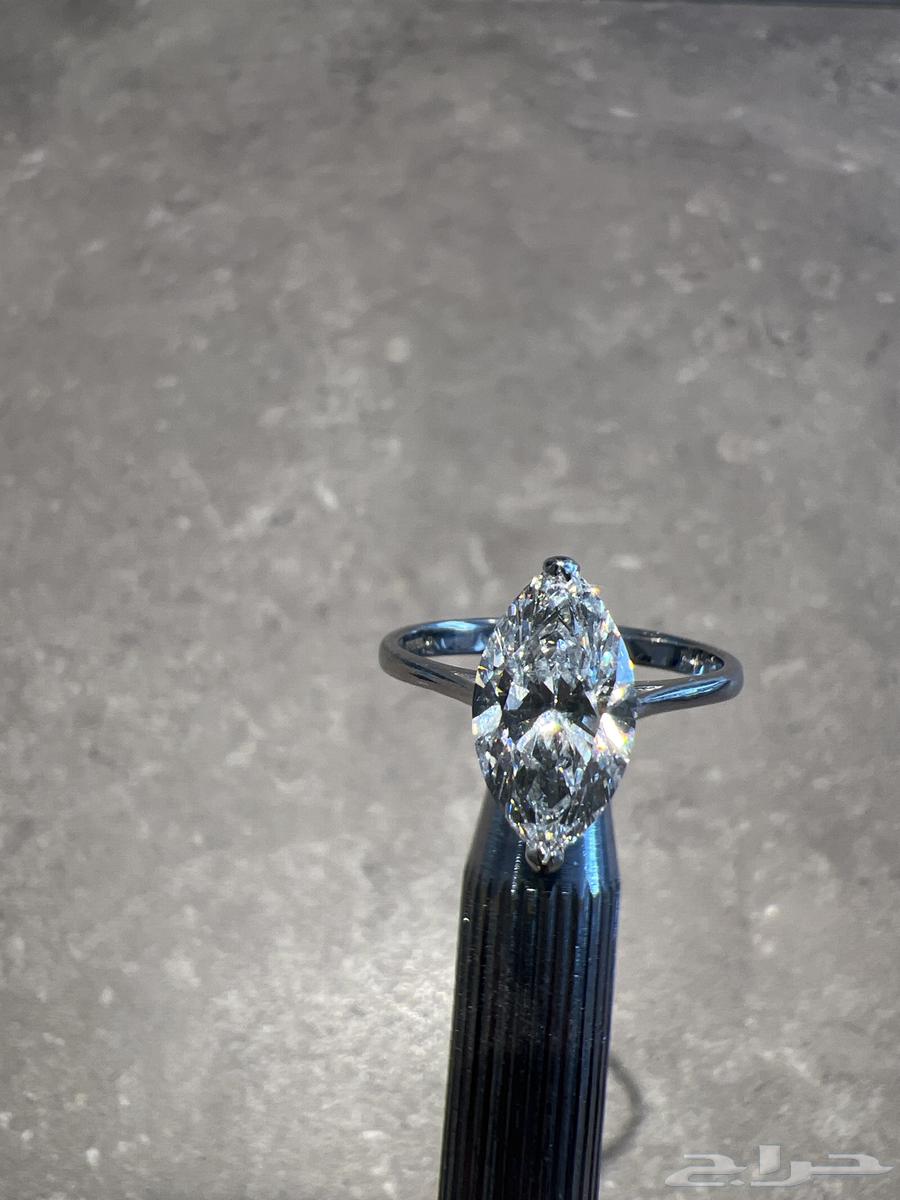 الماس ماركيز 2 قيراط زراعي (cvd) افضل جوده للاماس64459619803010112