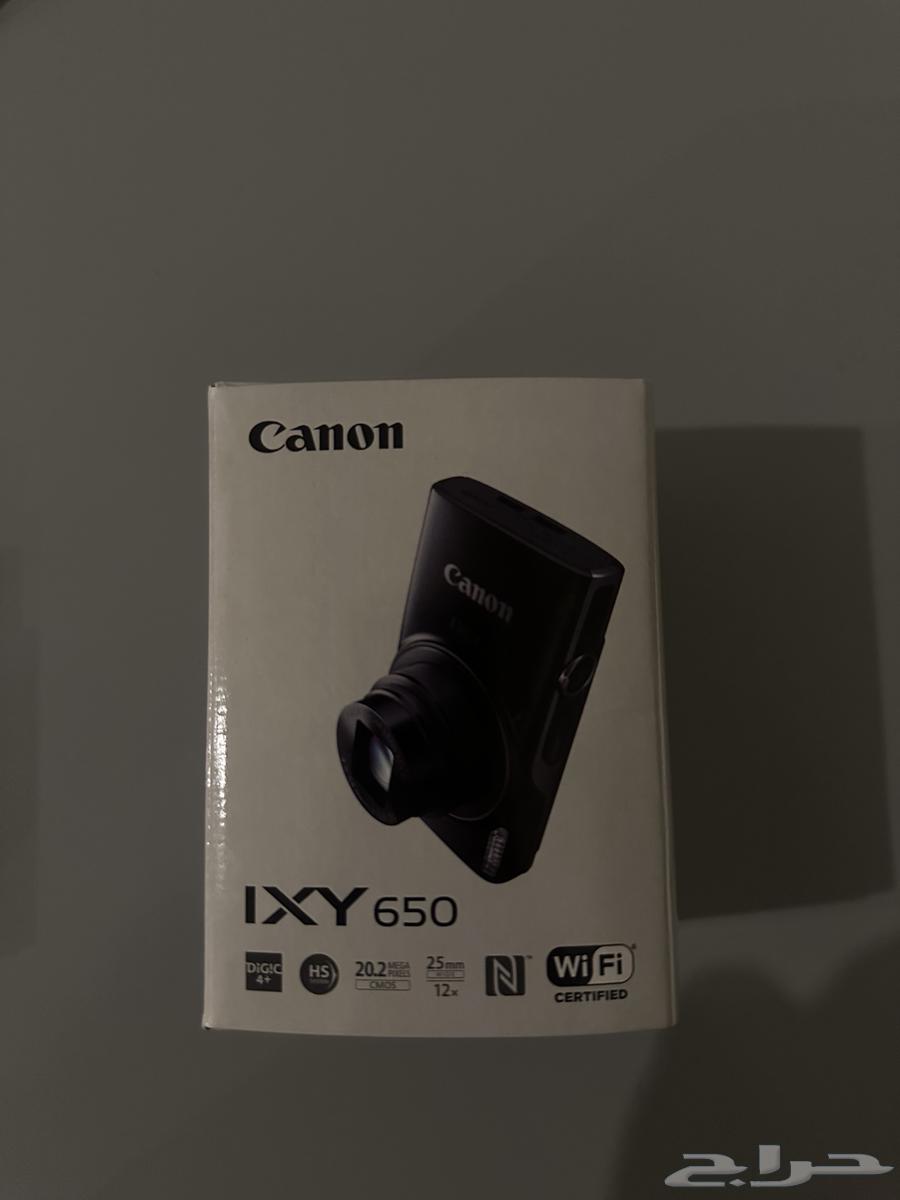 كاميرا كانون IXY 650 شبه جديده تم الاستخدام للتجربه فقط64462610685954112