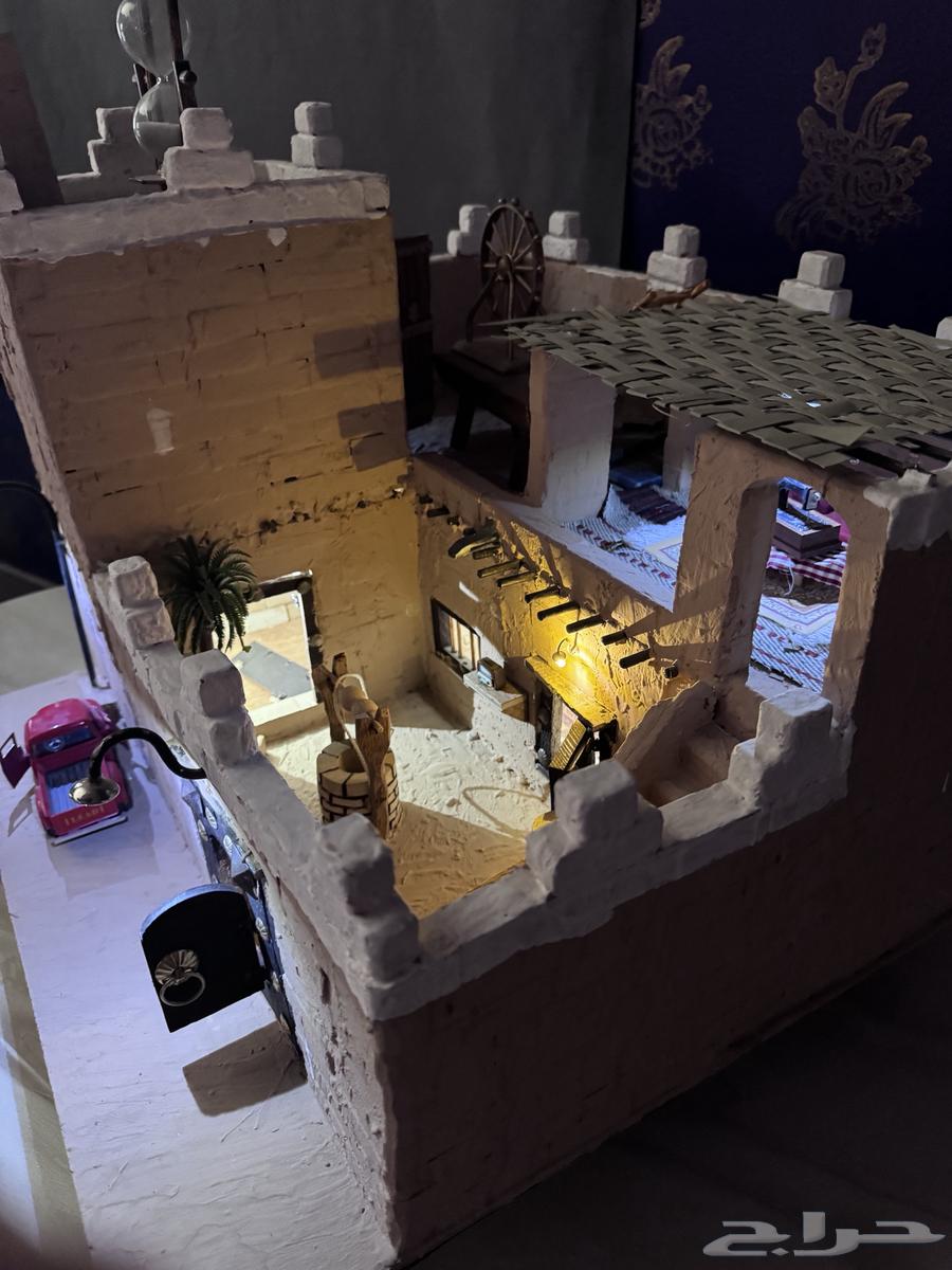 للبيع مجسم بيت تراثي64458871253633111