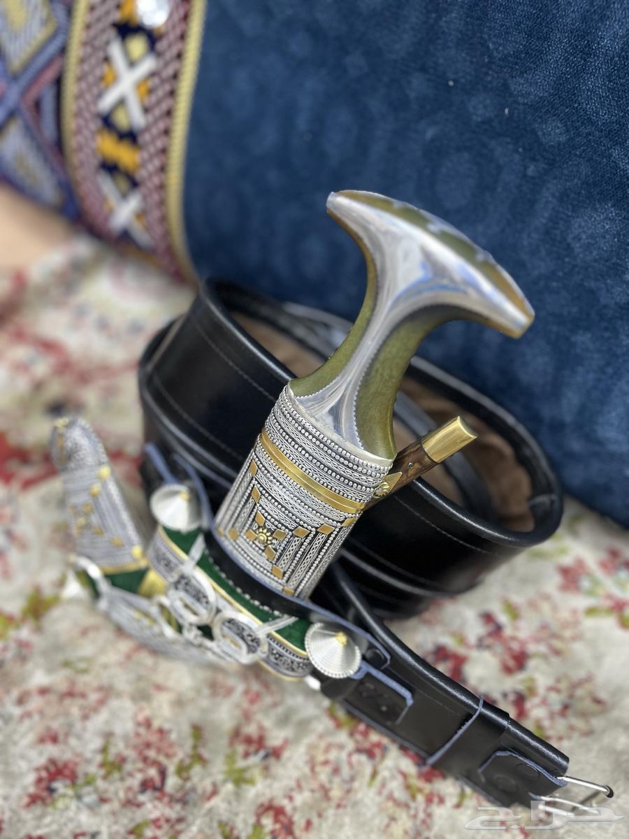 خنجر وتر صب مطلي فضة64461760013826113