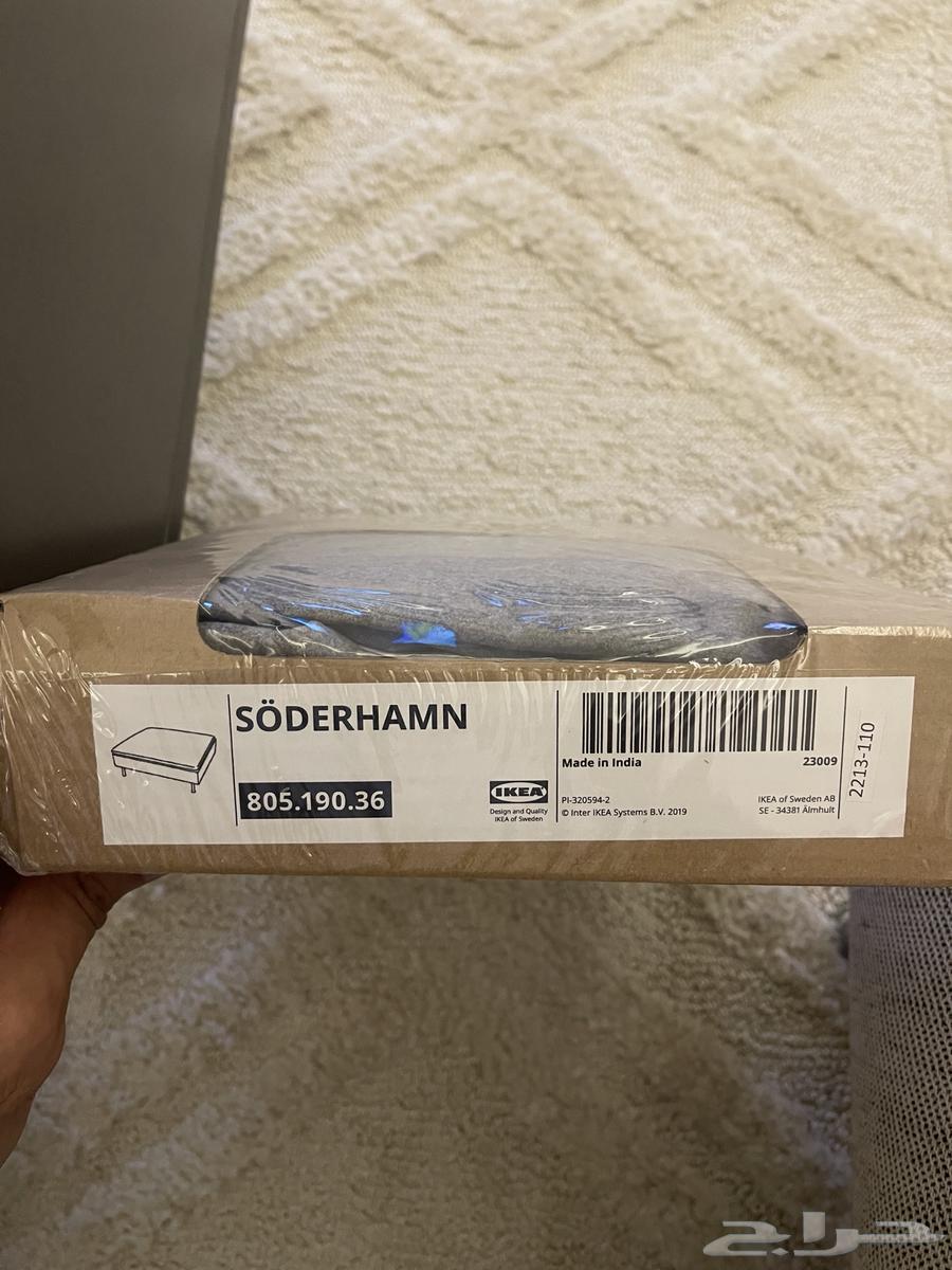 غطاء مسند قدم من ايكيا بحالة جديدة64457254952961110