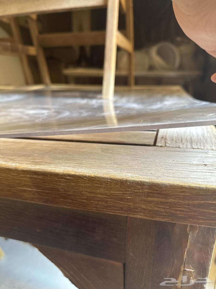 طاولة طعام خشبية كبيرة64460557812739114