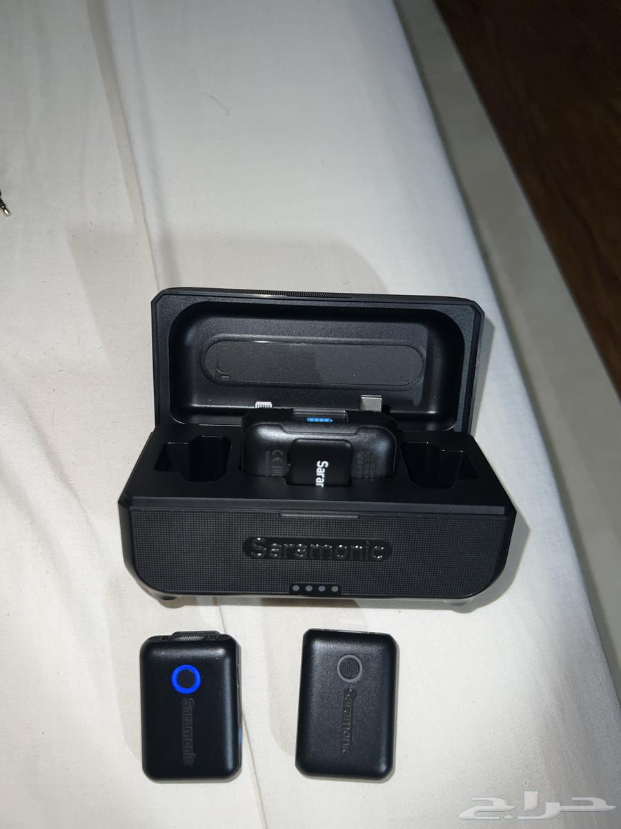 New Saramonic microphone, used only twice with all accessories and its case64457282662530111