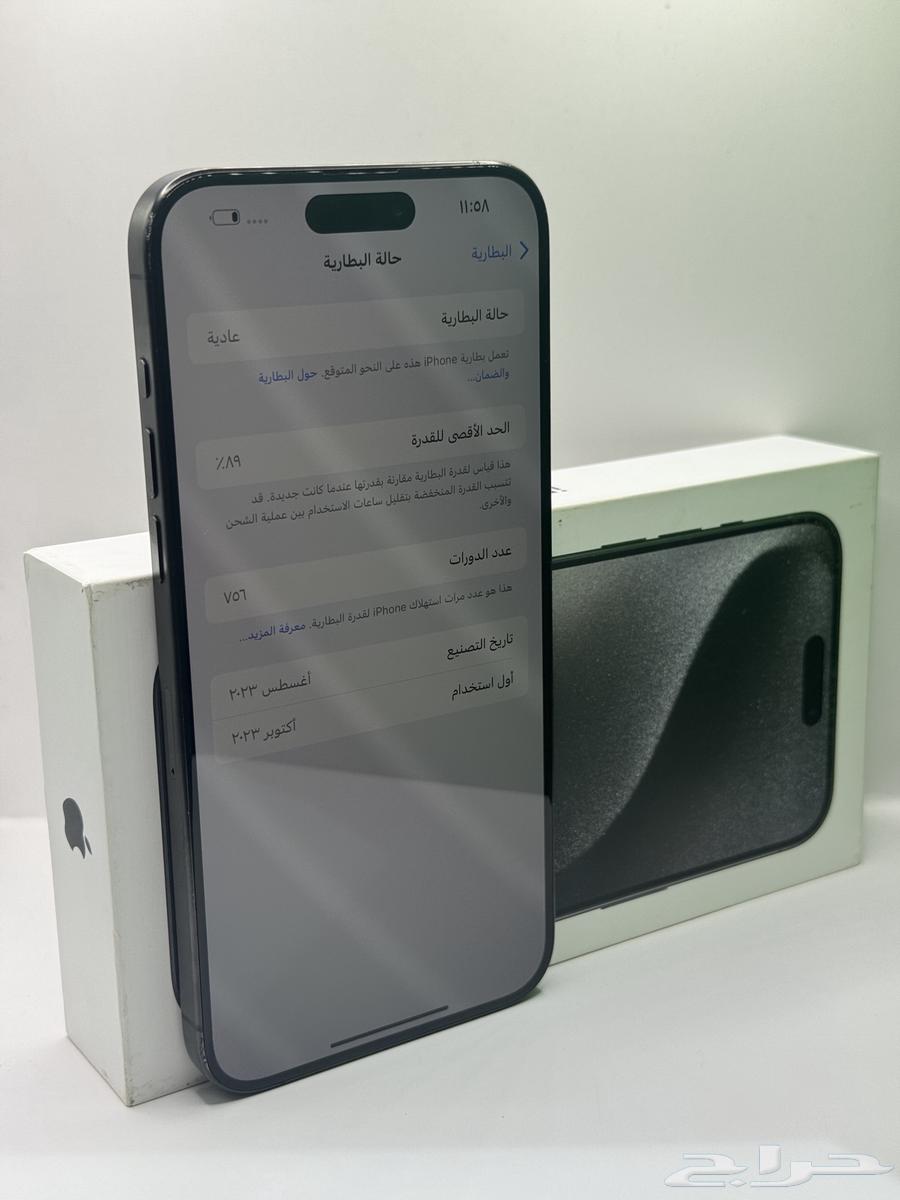 Masha Allah, the phone is 15 Pro Max black, clean, 25664462049143937112