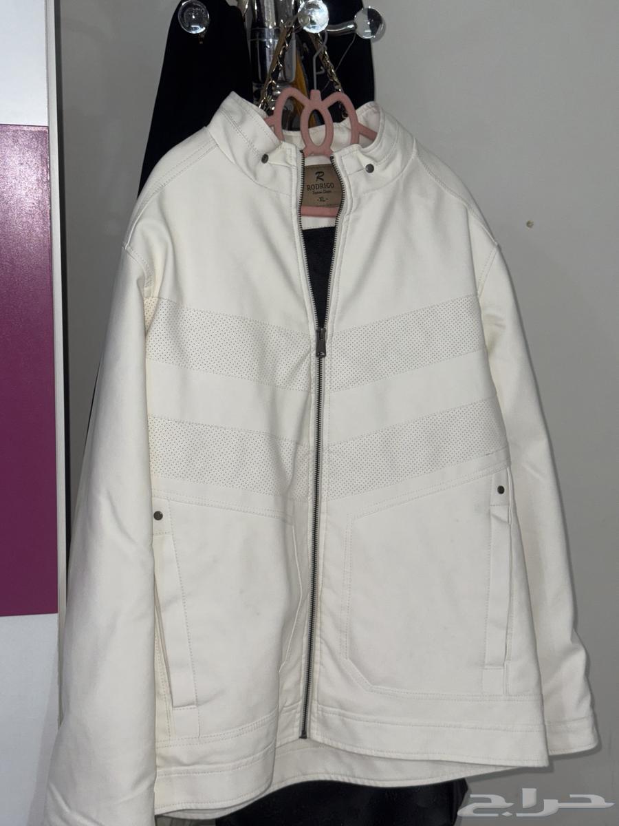 جاكيت جلد مصوف جديد رجالي64461787315971110