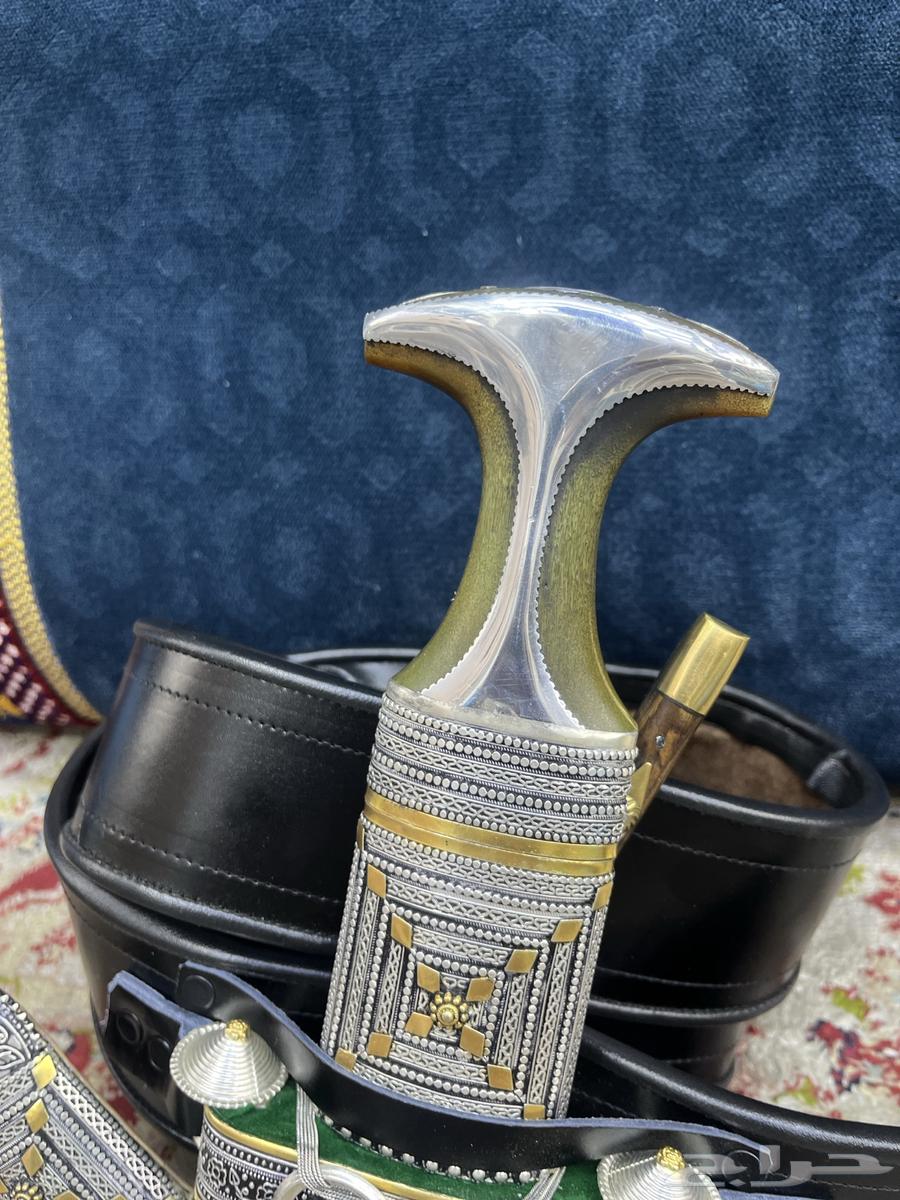 خنجر وتر صب مطلي فضة64461760013826112