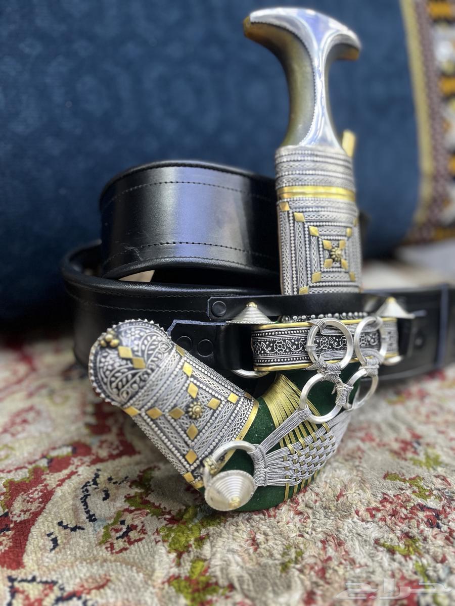 خنجر وتر صب مطلي فضة64461760013826114