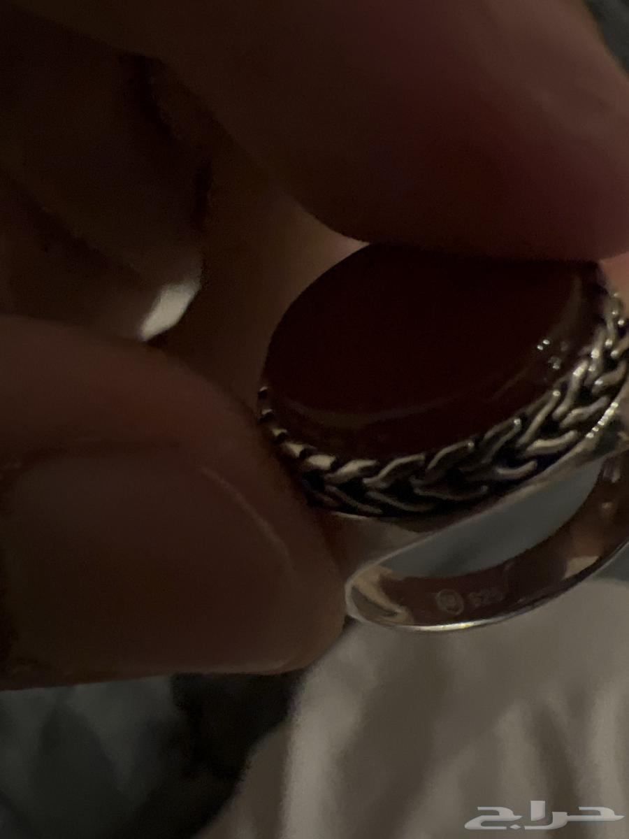 خاتم فضه لم يستخدم بعد64462841866371112