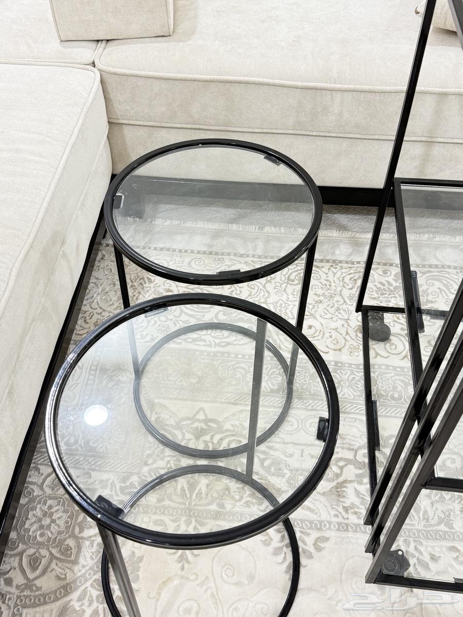 Reception table with six service tables64462458116354112