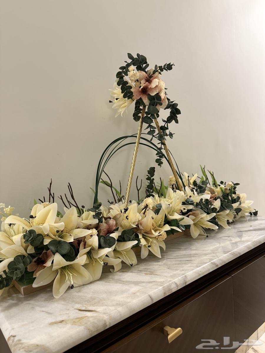 تنسيق ورد جاهز طاولات وستاند ورد64463586495747110