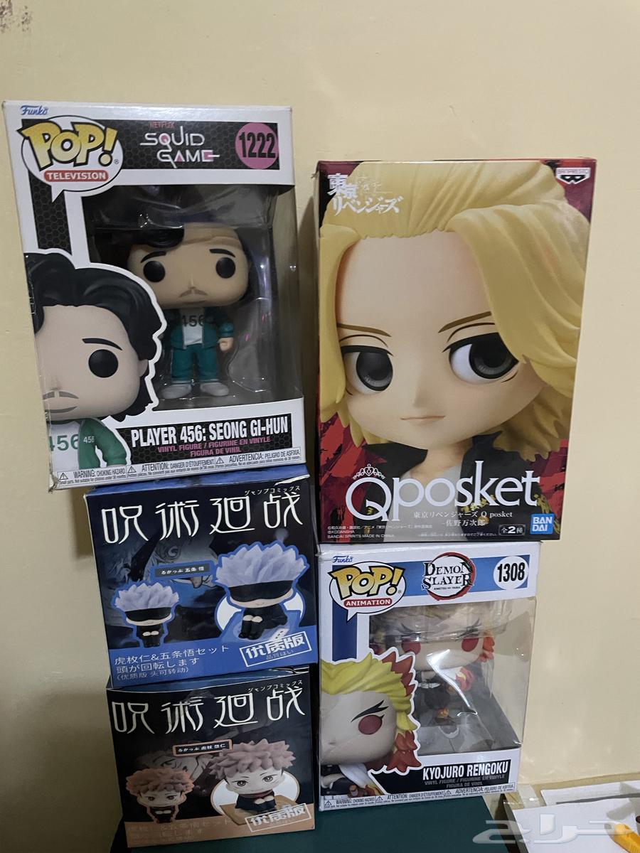 للبيع فونكو بوب ومجسمات جديده64457688045185110