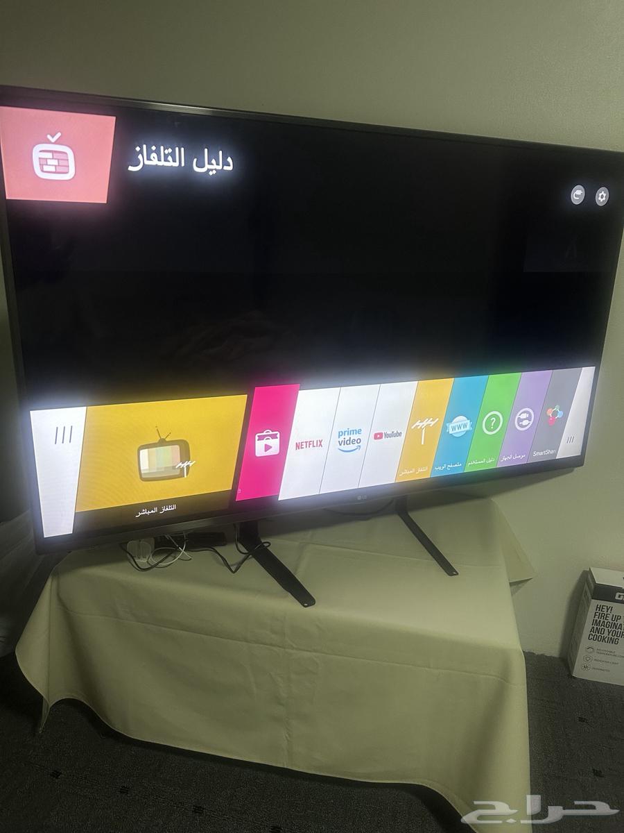 شاشة LG ذكية 4k سمارت 55 بوصة للبيع ( لا يوجد عيوب )64458136337665111