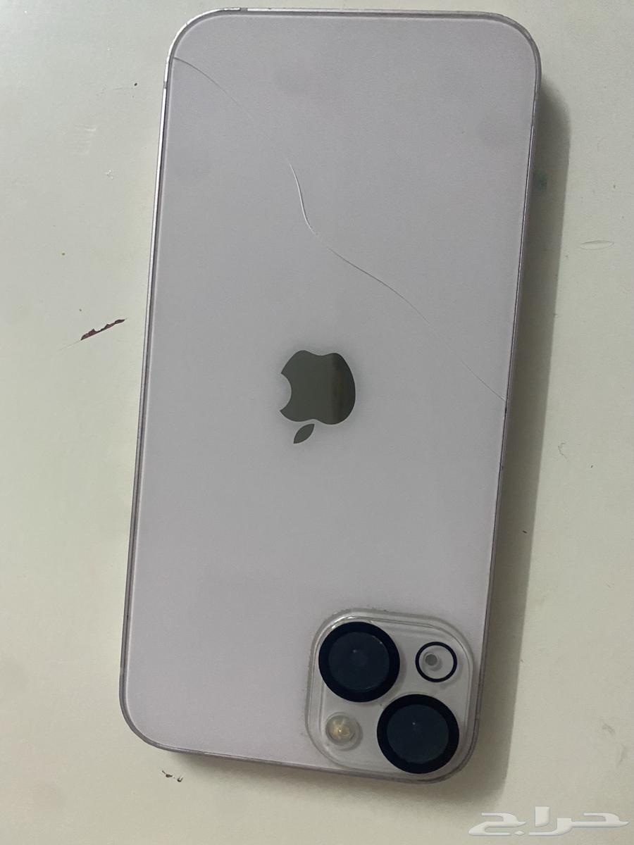 جوال آيفون 13 وردي للبيع مغير بطاريه و خلفيه بس شرط64458318999043110