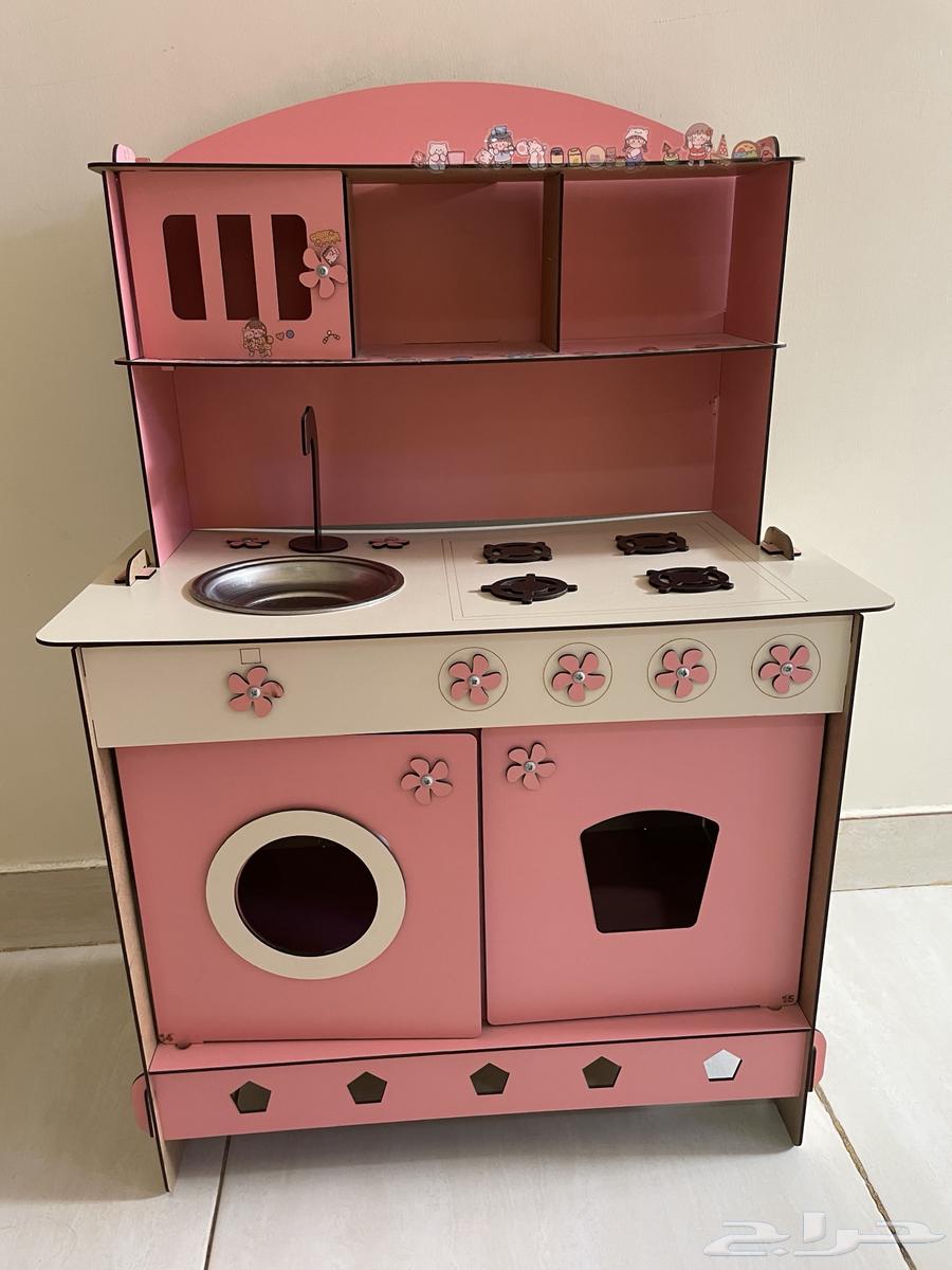 مطبخ أطفال خشبي64457975576578110