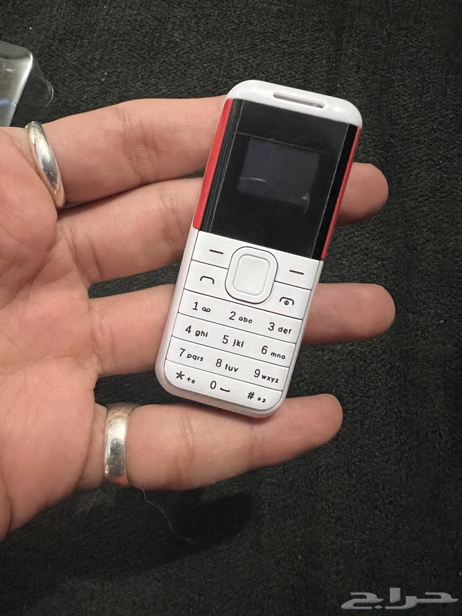 جوال نوكيا صغير جدا  للأتصال فقط بشريحتين64463723836163112