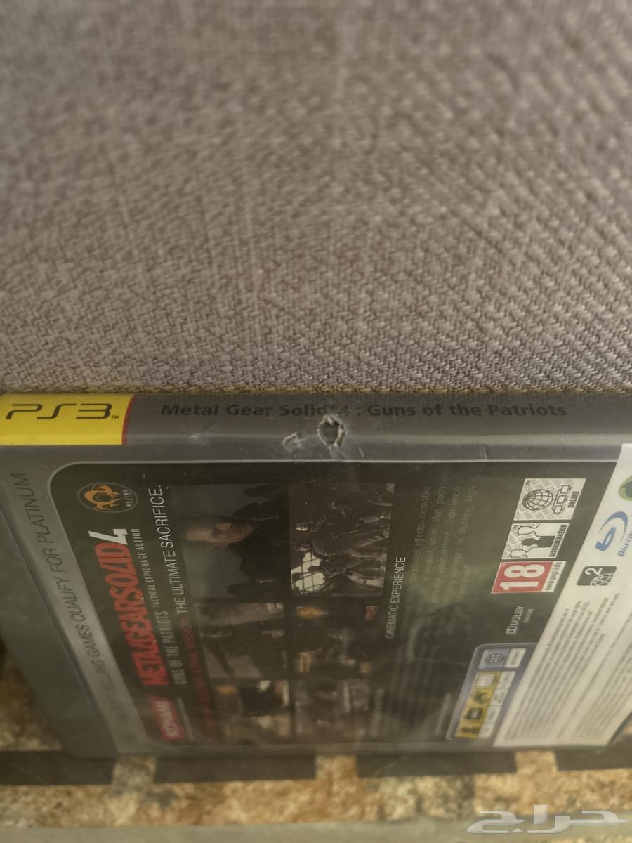 شريط ميتل قير سولد 4 سوني 3 نادر64459543638403112