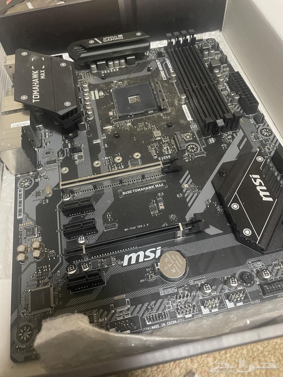 مذربورد ومزود طاقة ورام وكرت شاشة ومعالج للبيع64460816610305110