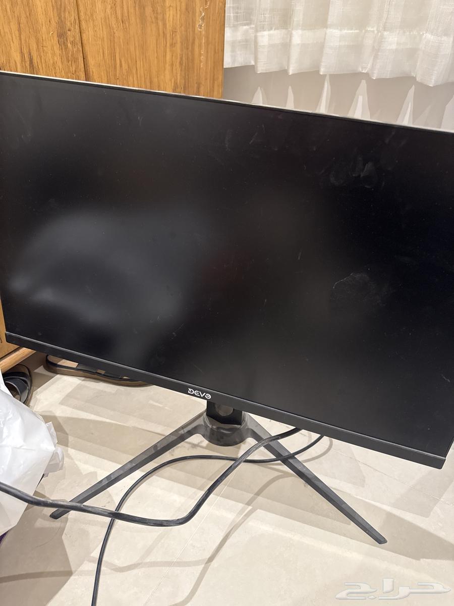 بي سي قيمنق rtx 3060 مع شاشه 165hz 27 2kوماوس بلوتوث64462541133443113