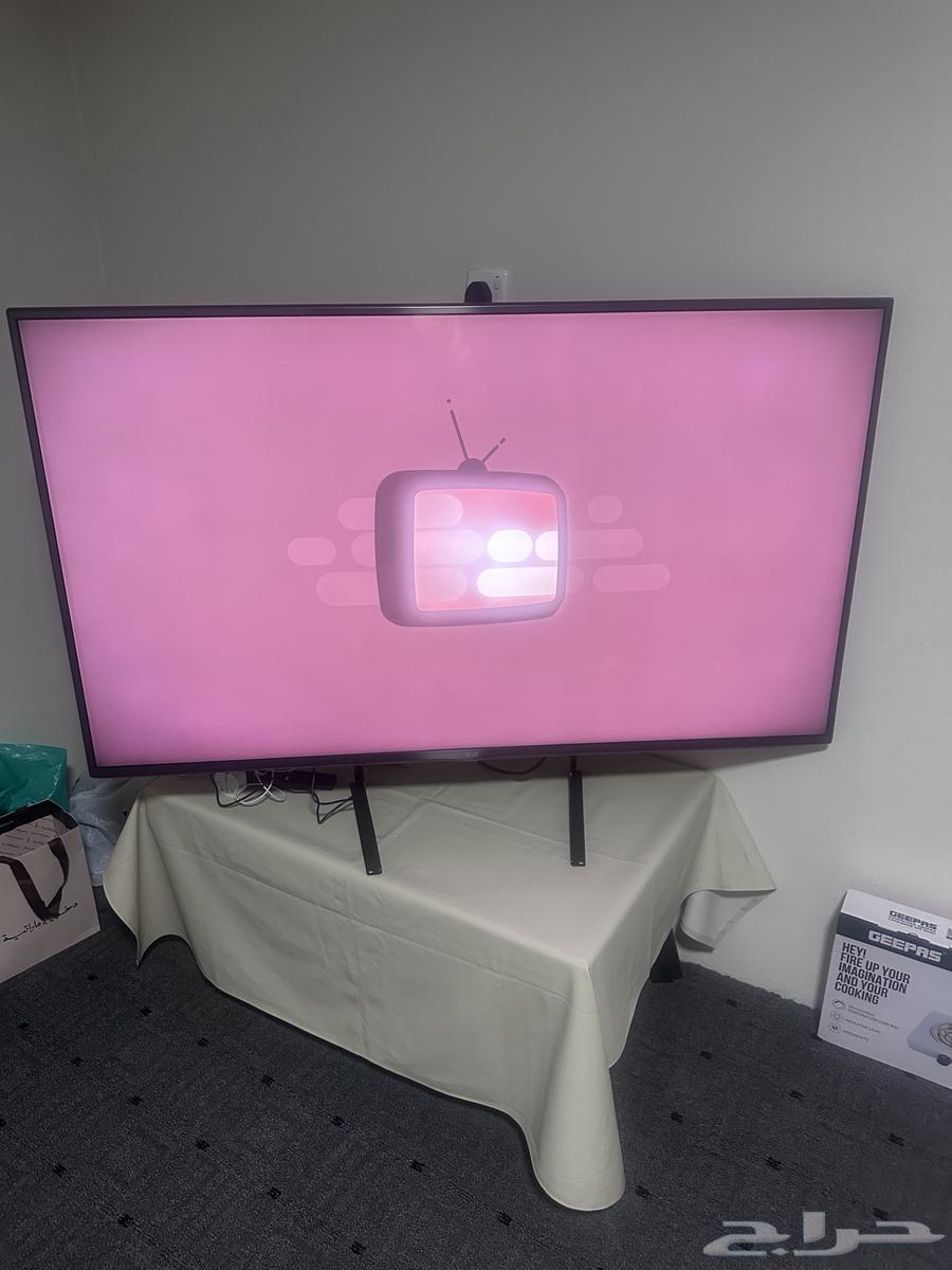 شاشة LG ذكية 4k سمارت 55 بوصة للبيع ( لا يوجد عيوب )64458136337665110