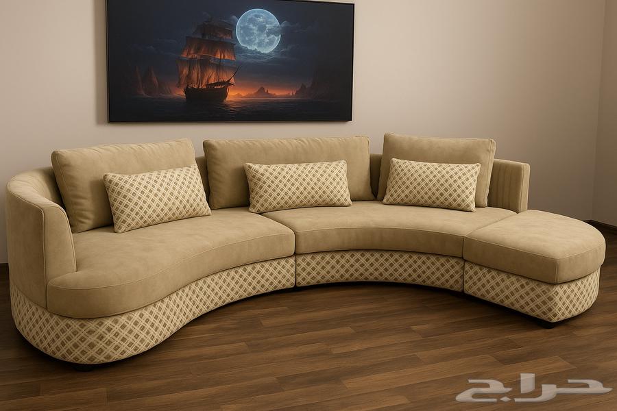 كنب نصف دائره مريح جدا64459109932929113