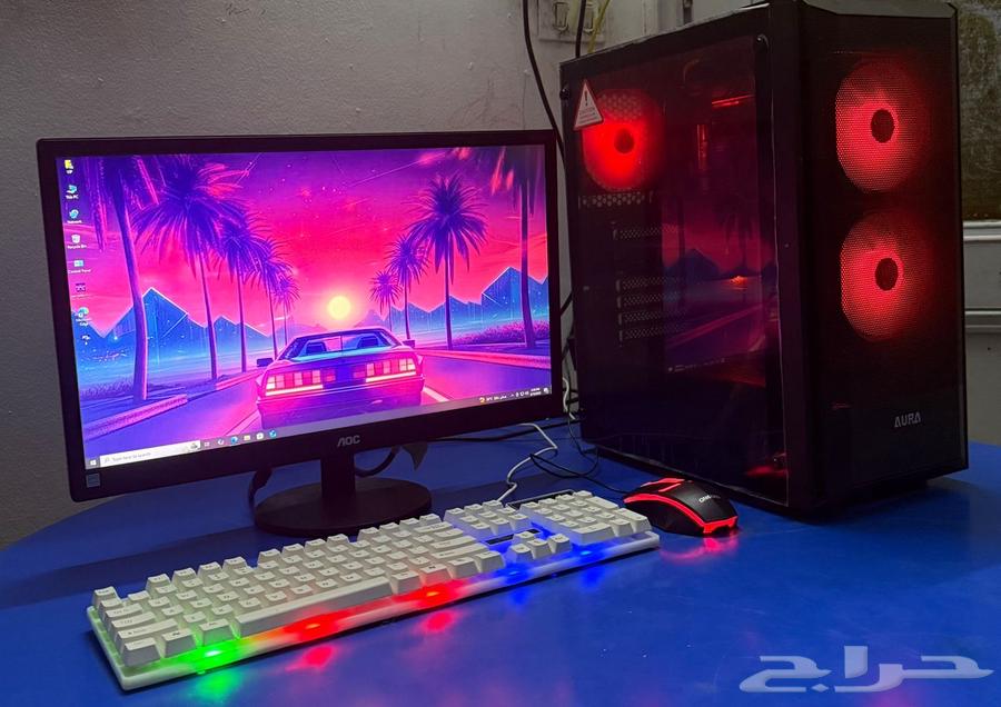 بكامل أغراضه PC مع طابعة هدية64462855372674112