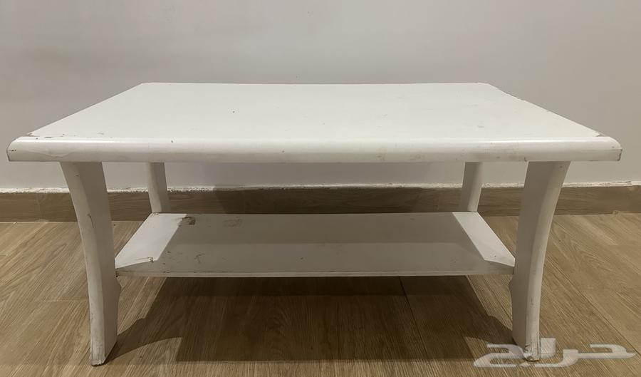 White double-layer office table and chair for sale64457254996995113