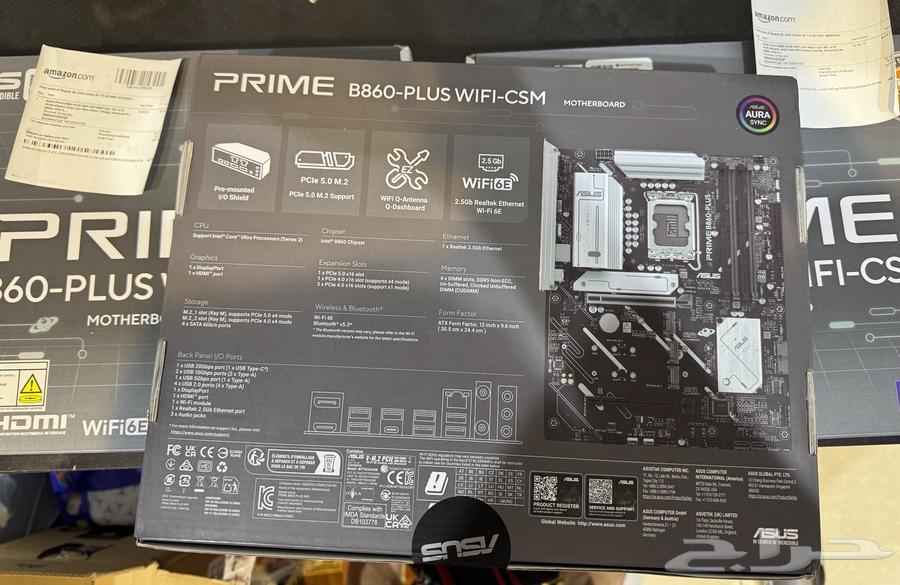 ASUS PRIME B860 Plus WiFi Motherboard64463930883331112