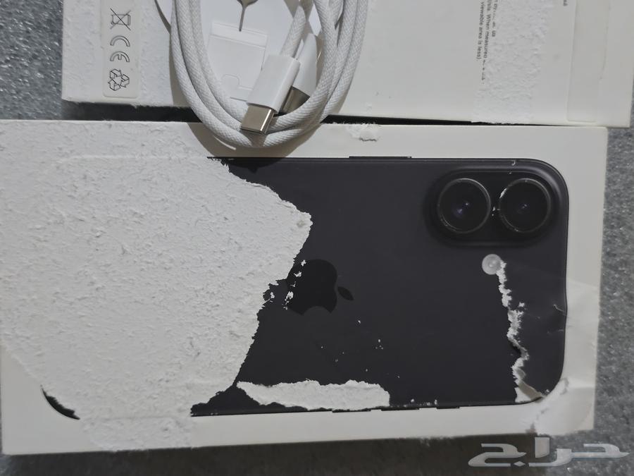 للبيع جوال iPhone 16 اخو الجديد  سعة 128GB   لون أسون64462280829955111