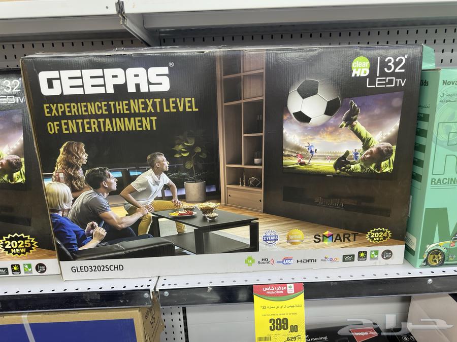 Geebas 32-inch smart screen, lightly used, still with original packaging64457624321537110