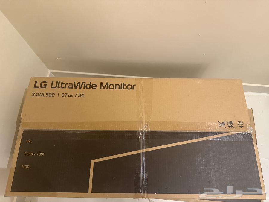 للبيع شاشتين LG 34WL500 عريضة (UltraWide) مقاس 34 بوصة64461588707841112