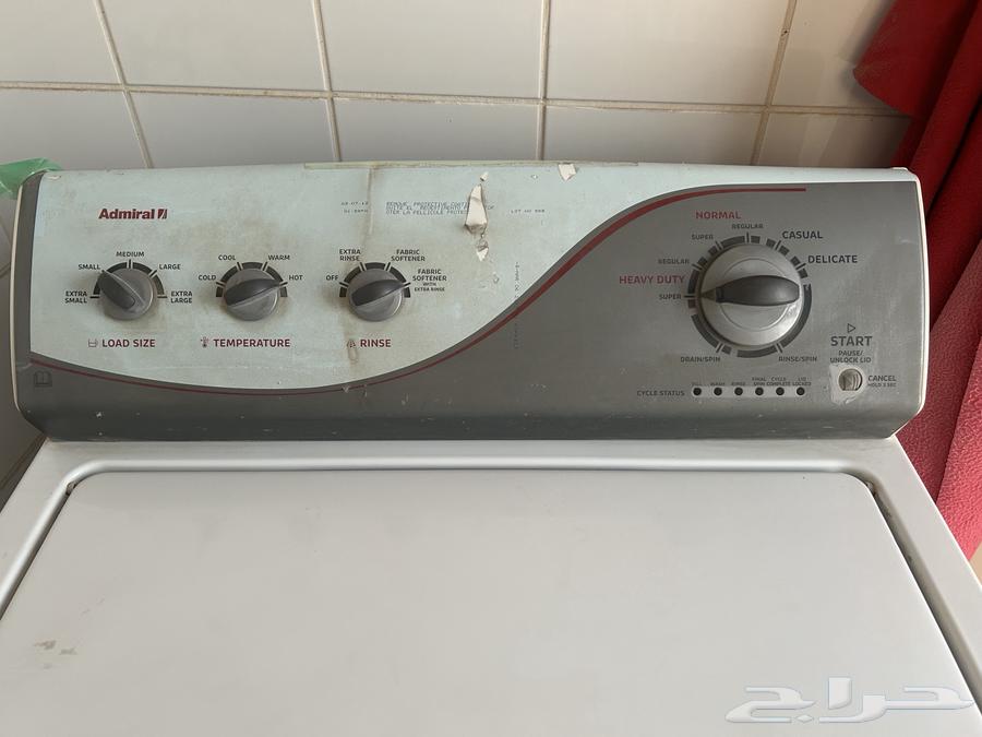 للبيع غساله ونشافه أدميرال صناعه أمريكية 10064461063088643114