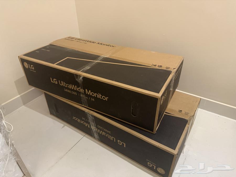 للبيع شاشتين LG 34WL500 عريضة (UltraWide) مقاس 34 بوصة64461588707841111
