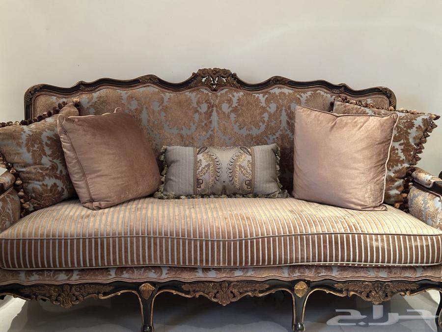 طقمين كنب مجلس ( كلاسيكي فرنسي ) من العامر64459651756547113