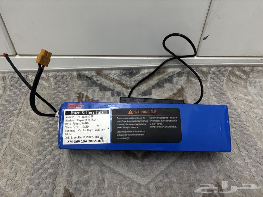 36V battery, used for one year, almost new, 15000 mAh64459666931585110