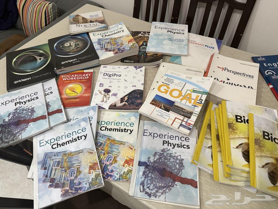 كتب منهج اميركي grade 9 للبيع64459666963203111