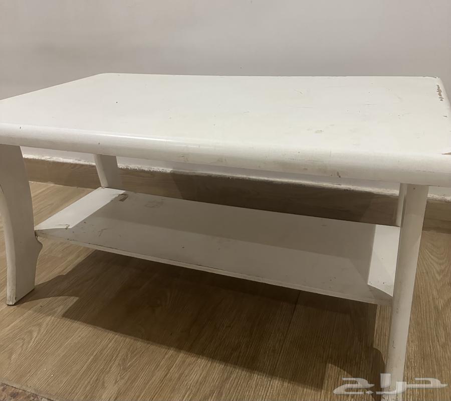 White double-layer office table and chair for sale64457254996995110