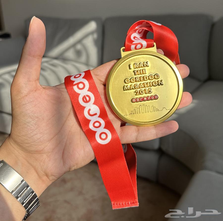 ميدالية ماراثون أوريدو في قطر لعام 201564462665228674111
