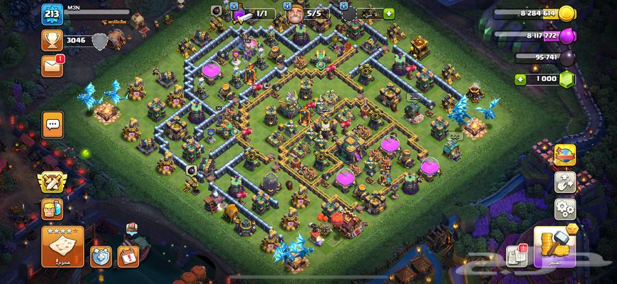 كلاش اوف كلانس تاون هول 14 شبه ماكس64459729338114112