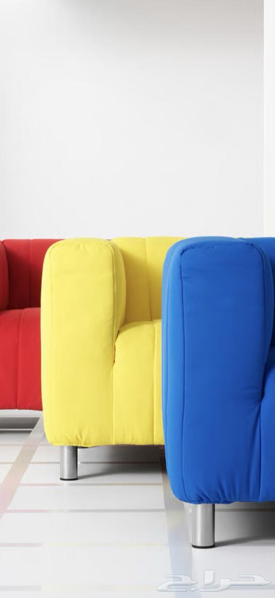 كنب ايكيا KLIPPAN كنبة بمقعدين64460051453315111