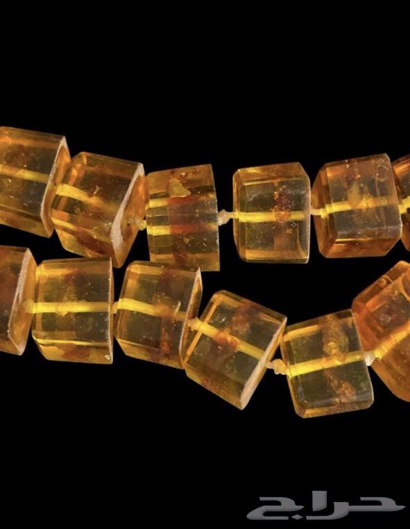عقد عنبر بلطيقي طبيعي نادر64457487241091111