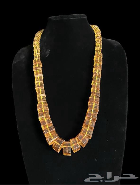 عقد عنبر بلطيقي طبيعي نادر64457487241091110