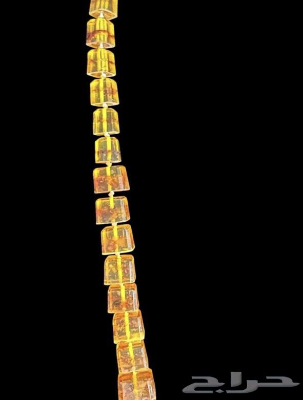 عقد عنبر بلطيقي طبيعي نادر64457487241091113