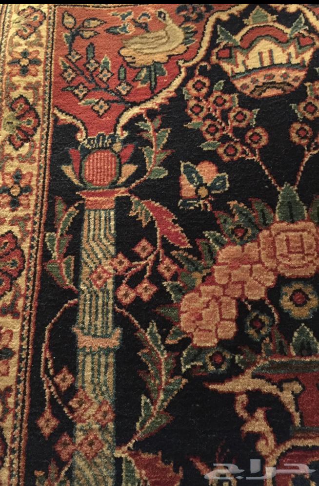 لوحة سجادة من الصوف الشرقي من قرابة 80سنة64459775863041113