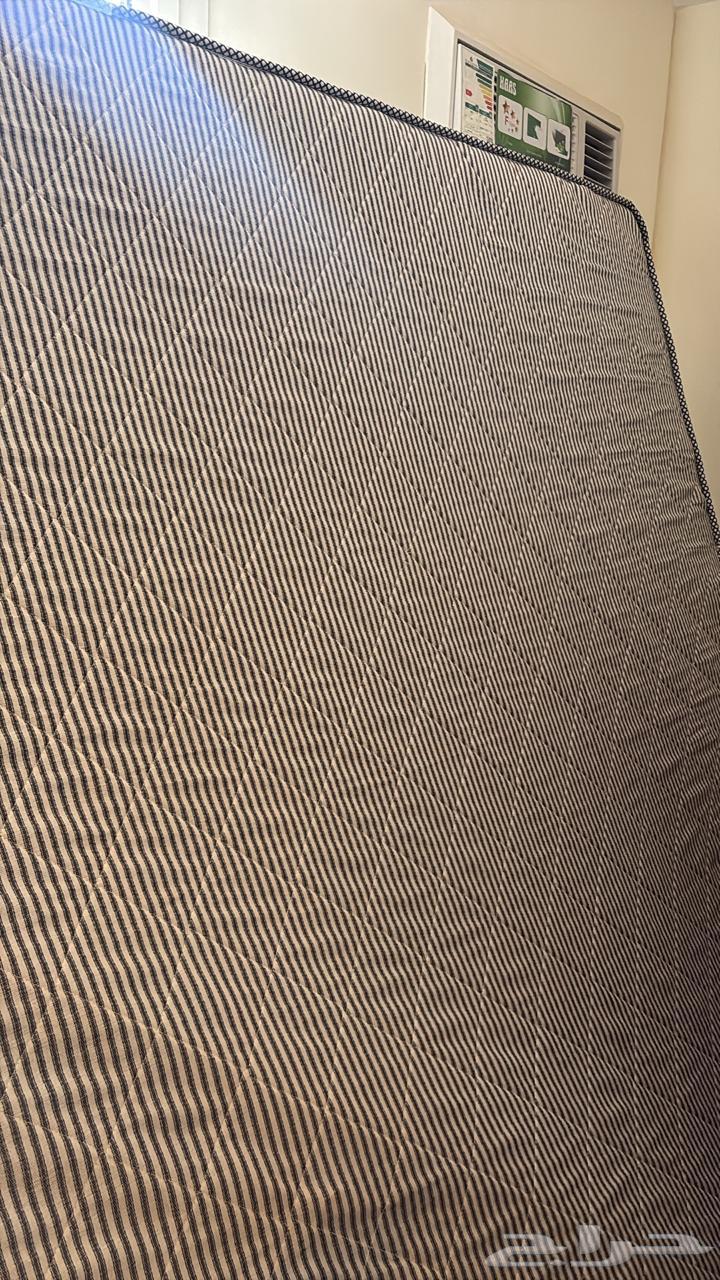 سرير نفرين ابيض مع مرتبه جديده64460201879299110