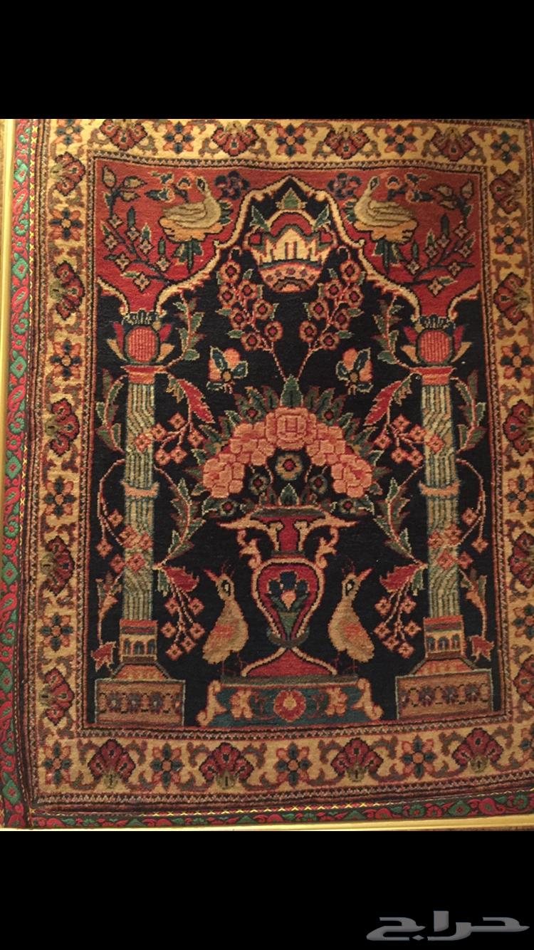 لوحة سجادة من الصوف الشرقي من قرابة 80سنة64459775863041111