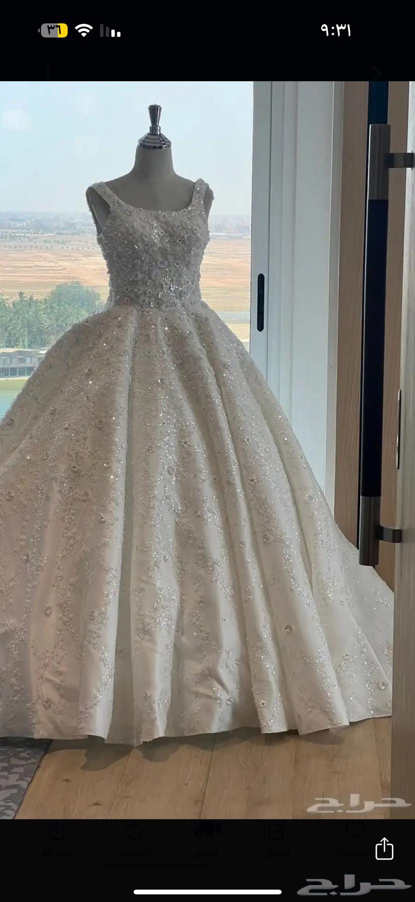 فستان عروس للبيع أو الايجار64459997113729113