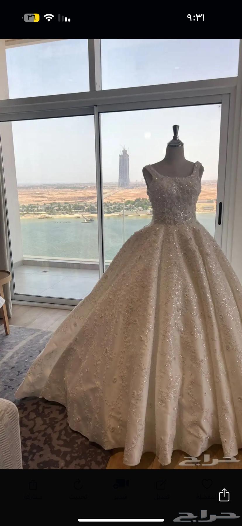 فستان عروس للبيع أو الايجار64459997113729112